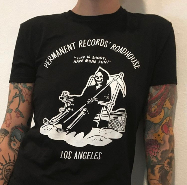 Permanent Records Los Angeles Web Store